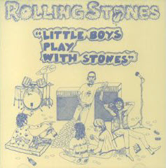 The Rolling Stones Little Boys Play With Stones Dog N Cat Records Label